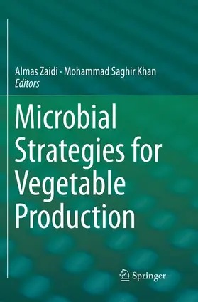 Khan / Zaidi |  Microbial Strategies for Vegetable Production | Buch |  Sack Fachmedien