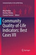 Holden / Stevens / Phillips |  Community Quality-of-Life Indicators: Best Cases VII | Buch |  Sack Fachmedien