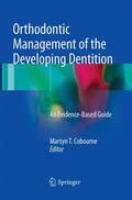 Cobourne |  Orthodontic Management of the Developing Dentition | Buch |  Sack Fachmedien