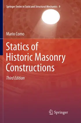 Como |  Statics of Historic Masonry Constructions | Buch |  Sack Fachmedien