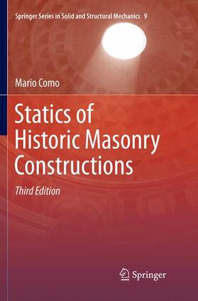 Como | Statics of Historic Masonry Constructions | Buch | 978-3-319-85468-7 | sack.de