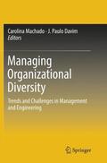 Davim / Machado |  Managing Organizational Diversity | Buch |  Sack Fachmedien