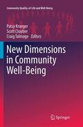 Kraeger / Talmage / Cloutier |  New Dimensions in Community Well-Being | Buch |  Sack Fachmedien