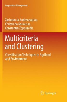 Andreopoulou / Koliouska / Zopounidis | Multicriteria and Clustering | Buch | sack.de