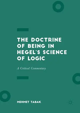 Tabak |  The Doctrine of Being in Hegel's Science of Logic | Buch |  Sack Fachmedien