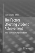 Karadag / Karadag |  The Factors Effecting Student Achievement | Buch |  Sack Fachmedien