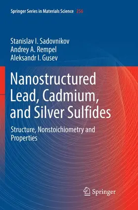Sadovnikov / Gusev / Rempel |  Nanostructured Lead, Cadmium, and Silver Sulfides | Buch |  Sack Fachmedien