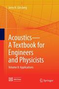 Ginsberg |  Acoustics-A Textbook for Engineers and Physicists | Buch |  Sack Fachmedien