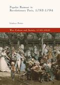 Porter |  Popular Rumour in Revolutionary Paris, 1792-1794 | Buch |  Sack Fachmedien