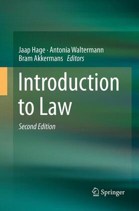 Hage / Akkermans / Waltermann |  Introduction to Law | Buch |  Sack Fachmedien