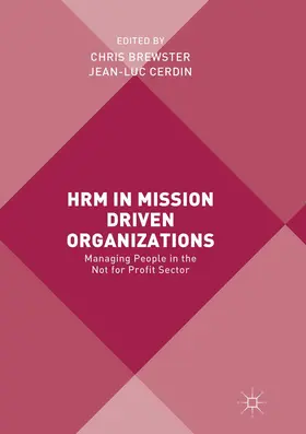 Cerdin / Brewster | HRM in Mission Driven Organizations | Buch | 978-3-319-86201-9 | sack.de