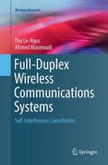 Masmoudi / Le-Ngoc |  Full-Duplex Wireless Communications Systems | Buch |  Sack Fachmedien