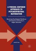 Kass |  A Person-Centered Approach to Psychospiritual Maturation | Buch |  Sack Fachmedien