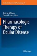 Azar / Whitcup |  Pharmacologic Therapy of Ocular Disease | Buch |  Sack Fachmedien