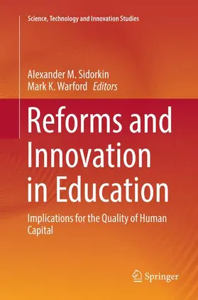 Sidorkin / Warford |  Reforms and Innovation in Education | Buch |  Sack Fachmedien