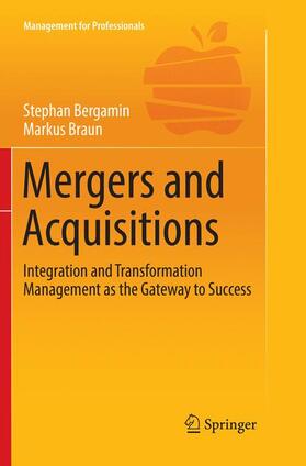 Bergamin / Braun | Mergers and Acquisitions | Buch | 978-3-319-86873-8 | sack.de