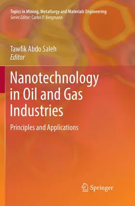 Saleh |  Nanotechnology in Oil and Gas Industries | Buch |  Sack Fachmedien