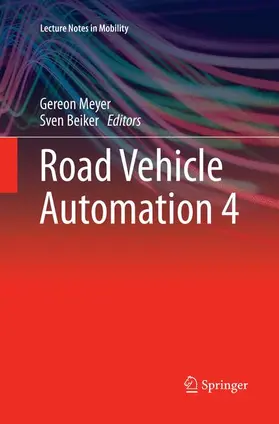 Beiker / Meyer |  Road Vehicle Automation 4 | Buch |  Sack Fachmedien