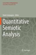 Compagno |  Quantitative Semiotic Analysis | Buch |  Sack Fachmedien