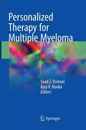 Usmani / Nooka |  Personalized Therapy for Multiple Myeloma | Buch |  Sack Fachmedien