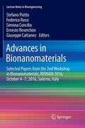 Piotto / Rossi / Cattaneo |  Advances in Bionanomaterials | Buch |  Sack Fachmedien