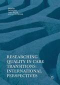 Aase / Schibevaag / Waring |  Researching Quality in Care Transitions | Buch |  Sack Fachmedien