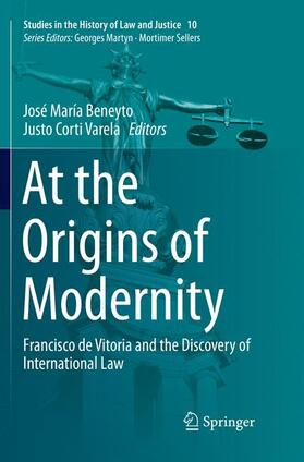 Corti Varela / Beneyto | At the Origins of  Modernity | Buch | 978-3-319-87449-4 | sack.de