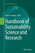 Leal Filho |  Handbook of Sustainability Science and Research | Buch |  Sack Fachmedien