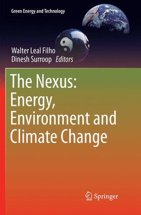 Surroop / Leal Filho |  The Nexus: Energy, Environment and Climate Change | Buch |  Sack Fachmedien