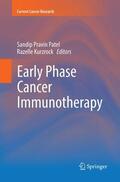 Kurzrock / Patel |  Early Phase Cancer Immunotherapy | Buch |  Sack Fachmedien