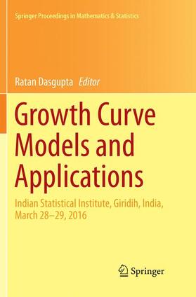 Dasgupta | Growth Curve Models and Applications | Buch | sack.de