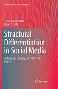 Britt / Matei |  Structural Differentiation in Social Media | Buch |  Sack Fachmedien