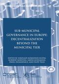 Hlepas / Kersting / Teles |  Sub-Municipal Governance in Europe | Buch |  Sack Fachmedien
