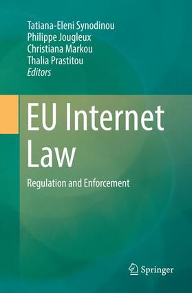 Synodinou / Prastitou / Jougleux |  EU Internet Law | Buch |  Sack Fachmedien