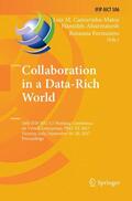 Camarinha-Matos / Fornasiero / Afsarmanesh |  Collaboration in a Data-Rich World | Buch |  Sack Fachmedien