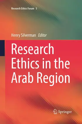 Silverman |  Research Ethics in the Arab Region | Buch |  Sack Fachmedien