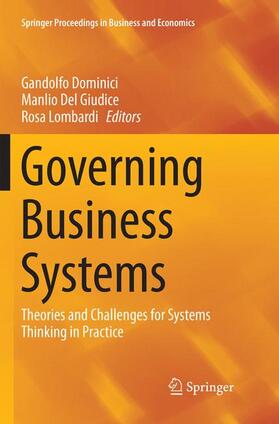 Dominici / Lombardi / Del Giudice |  Governing Business Systems | Buch |  Sack Fachmedien