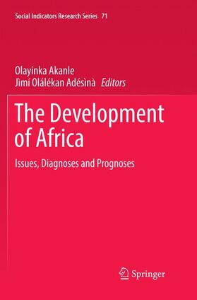 Adésìnà / Akanle |  The Development of Africa | Buch |  Sack Fachmedien