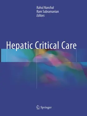 Nanchal / Subramanian |  Hepatic Critical Care | Buch |  Sack Fachmedien
