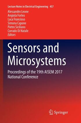 Leone / Forleo / Di Natale | Sensors and Microsystems | Buch | 978-3-319-88321-2 | sack.de