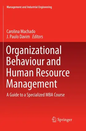 Davim / Machado |  Organizational Behaviour and Human Resource Management | Buch |  Sack Fachmedien