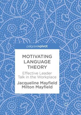Mayfield | Motivating Language Theory | Buch | 978-3-319-88347-2 | sack.de