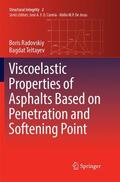 Teltayev / Radovskiy |  Viscoelastic Properties of Asphalts Based on Penetration and Softening Point | Buch |  Sack Fachmedien
