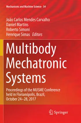 Carvalho / Simas / Martins |  Multibody Mechatronic Systems | Buch |  Sack Fachmedien