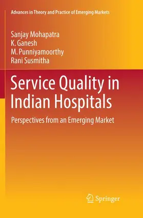 Mohapatra / Susmitha / Ganesh |  Service Quality in Indian Hospitals | Buch |  Sack Fachmedien