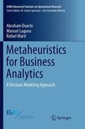 Duarte / Marti / Laguna |  Metaheuristics for Business Analytics | Buch |  Sack Fachmedien