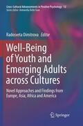 Dimitrova |  Well-Being of Youth and Emerging Adults across Cultures | Buch |  Sack Fachmedien
