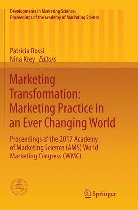 Krey / Rossi |  Marketing Transformation: Marketing Practice in an Ever Changing World | Buch |  Sack Fachmedien