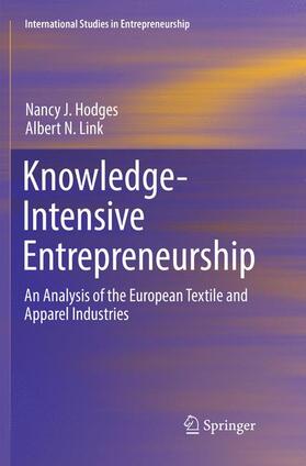 Link / J. Hodges | Knowledge-Intensive Entrepreneurship | Buch | 978-3-319-88658-9 | sack.de