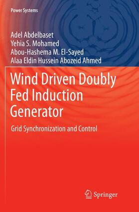 Abdelbaset / Mohamed / El-Sayed | Wind Driven Doubly Fed Induction Generator | Buch | 978-3-319-88889-7 | sack.de